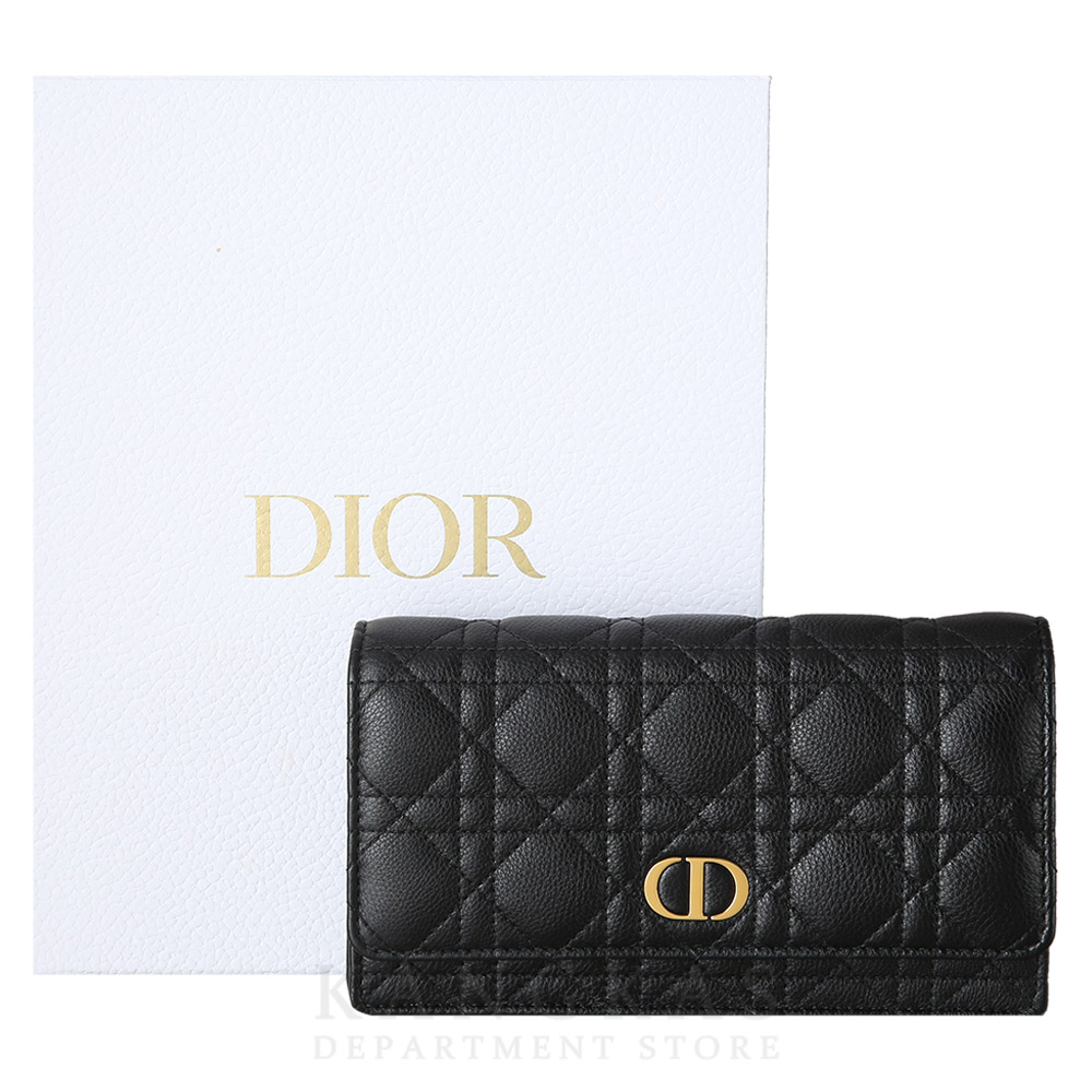 CHRISTIAN DIOR(USED)크리스찬디올 카로 파우치겸 체인 크로스백